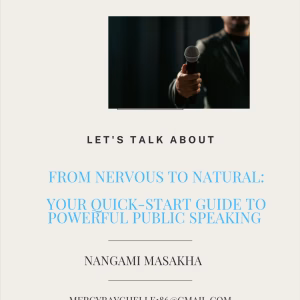 From Nervous to Natural: Your Quick-Start Guide to Powerful Public Speaking Cover